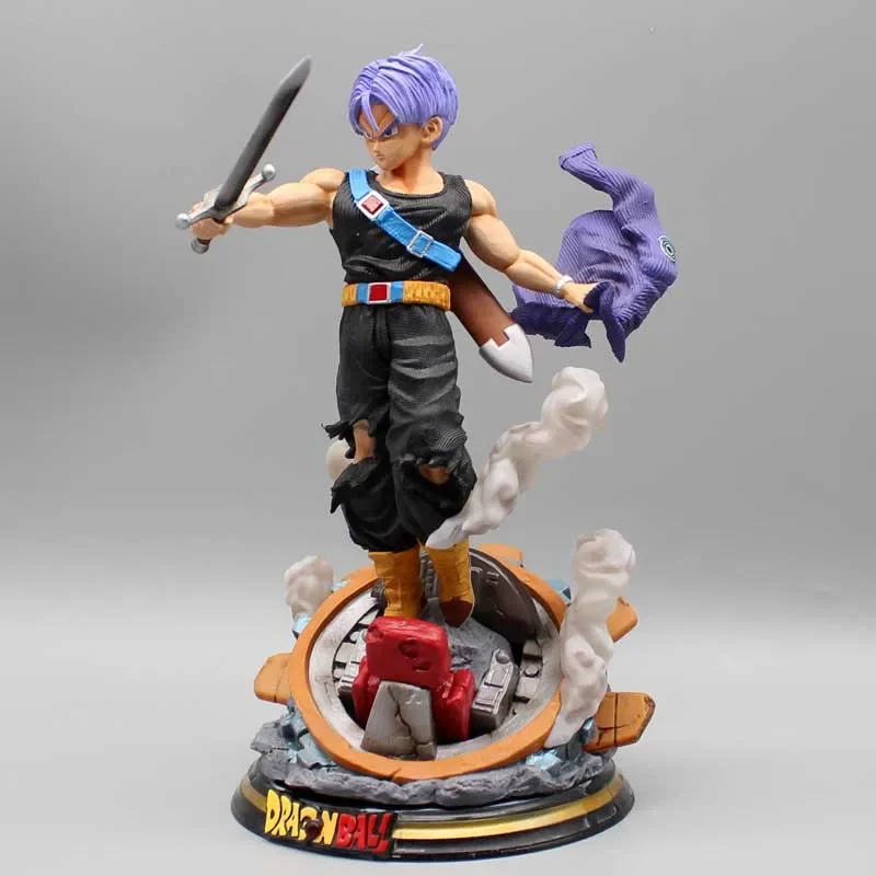 

25cm Dragon Ball Anime Figure Trunks Figures Torankusu Figurine Model Pvc Statue Doll Ornament Collection Decoration Gift Toys