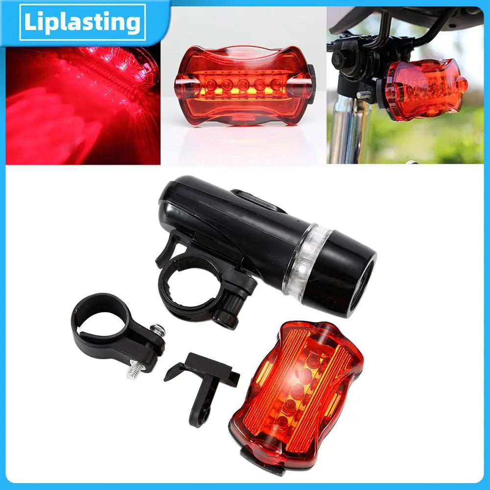 

Водонепроницаемый фонарик, 4 комплекта, 5 лампочек, передняя головка, фонарик для детской безопасности, 7 режимов вспышки для безопасного езд...