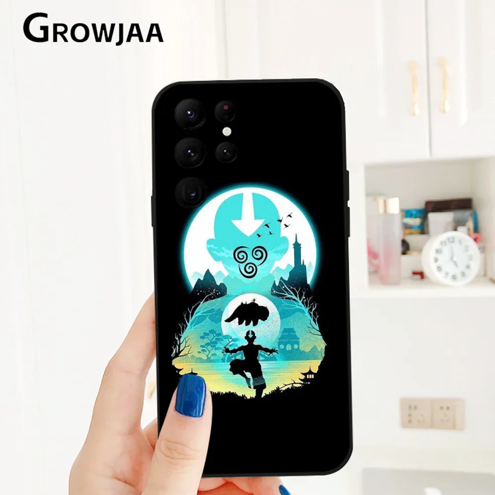 Чехол для телефона аниме A-Аватара Последние авиаторы Samsung Galaxy S24 Ultra S22 S23 S21 S20