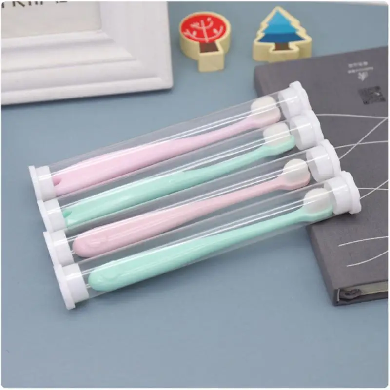 

Soft Portable Toothbrush Teeth Whitening Small Head Toothbrush Not Hurt Teeth Multicolour Baby Tooth Brush Oral Care Cartoon