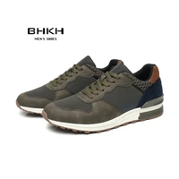 knbr casual sneakers 2022 men trainers leather comfy shoes for walking hiking jogging sport men trainers men shoes