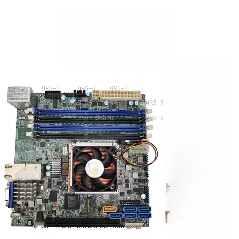 Фото Серверная материнская плата ITX Xeon D-1521 X10SDV-4C-TLN2F с двумя портами 10GbE №2