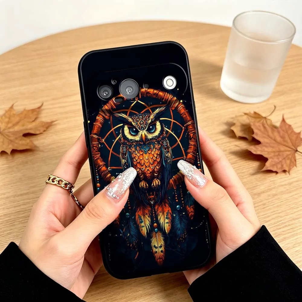 Фото Чехол для телефона Dreamcatcher Art для Google Pixel 10, 10A, 9, 8, 7, 9a, 8A, 7a, 6a XL Pro 5G, черный №5