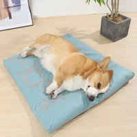 Pet Sleeping Mat Warm Dog Bed Soft Fleece Pet Blanket Cat Litter Puppy Sleep Mat Lovely Mattress Small Large Dogs Pet Blankets