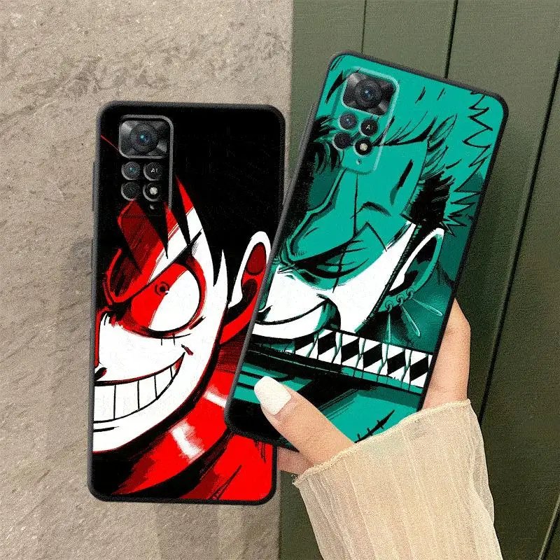 Чехол для телефона Anime One P-Piece Xiaomi Redmi Note 7 8 T S 10 11 12 Pro ProPlus 13