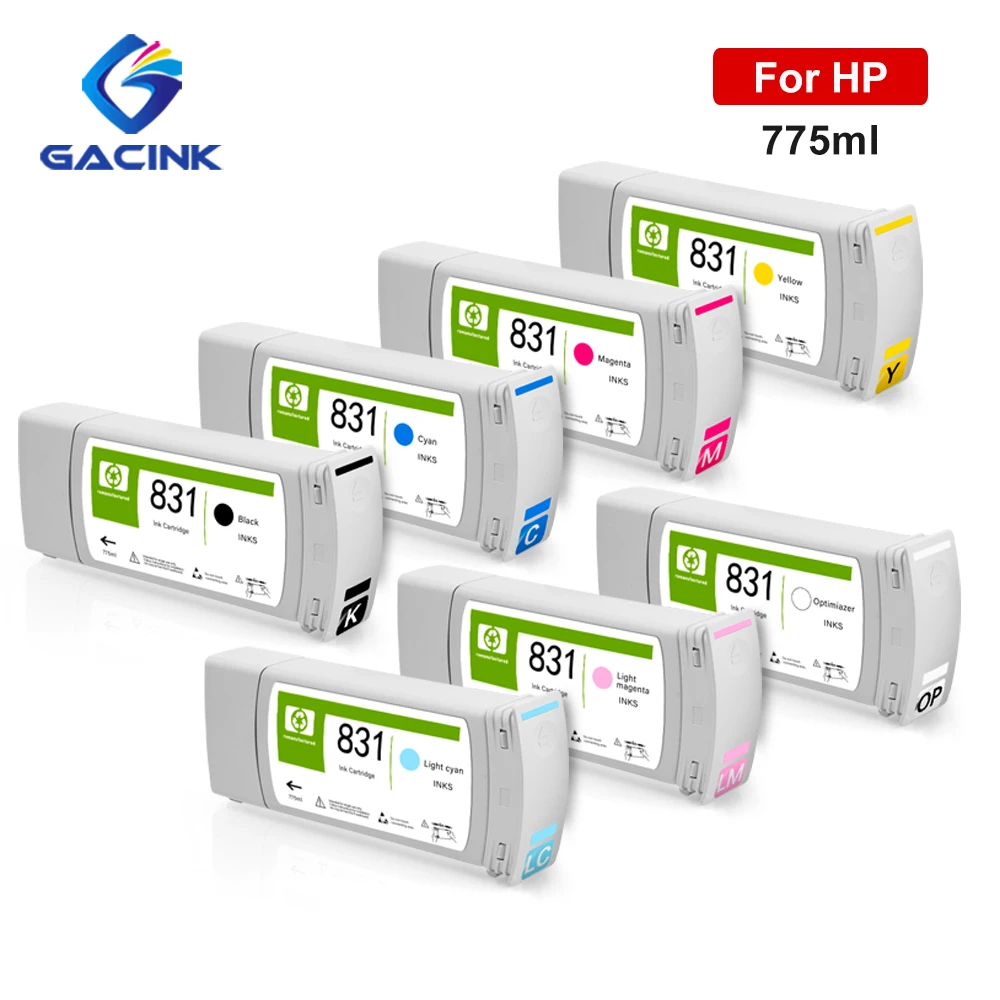 

For HP 831 Compatible Ink Cartridge For HP Latex 110 115 310 315 330 335 360 365 370 560 570 L360 L365 L330 Replacement Inks