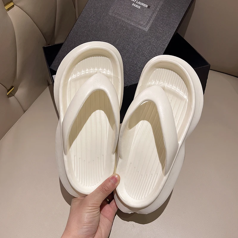 

Indoor Men's Slippers Women's Casual Shoes Ultra-Light Eva Soft Home Flip Flops Men Beach Shoes Couple Slippers Non-Slip Black