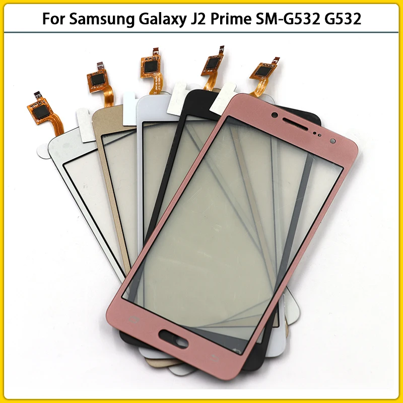 10PCS For Samsung Galaxy j2 Prime SM-G532F G532 G532G Touch Screen Panel Digitizer Sensor Front Glass G532 TouchScreen Replace
