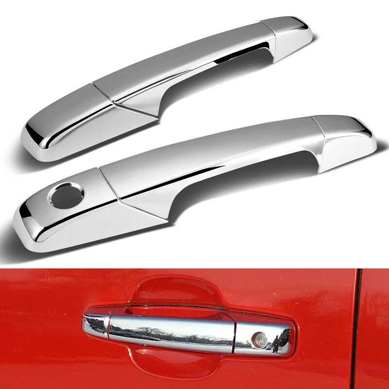 

Чехлы для ручек 07 08 09 10 11 12 13 Chevy Silverado GMC Sierra CHROME 2Dr