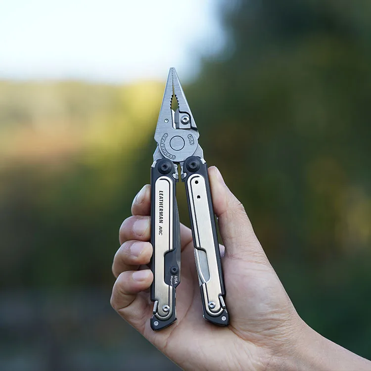 Новинка Многофункциональные комбинированные плоскогубцы для кожи Lezeman Arc