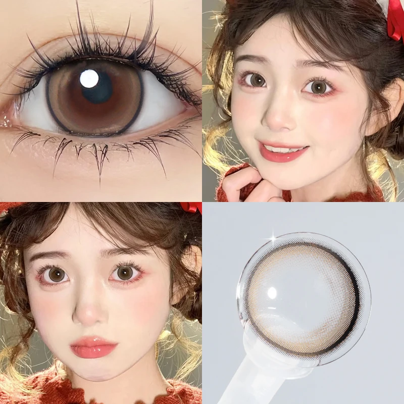 

2 шт., контактные линзы с диоптриями, 1 день