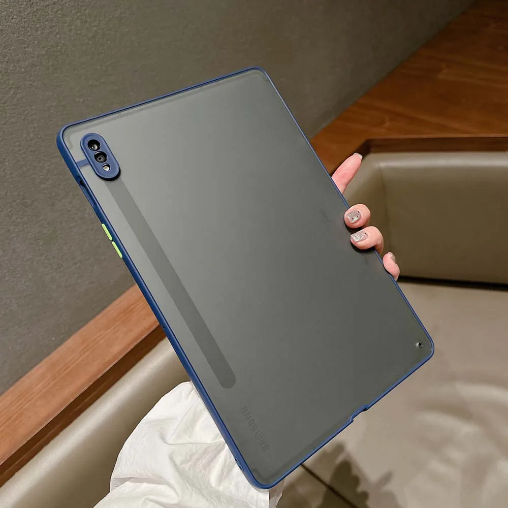 Фото Жесткий матовый чехол для Samsung Galaxy Tab S8 S7 S6 P6 A7 Lite T220 T225 T505 T870 X700 X200 10,5 №2