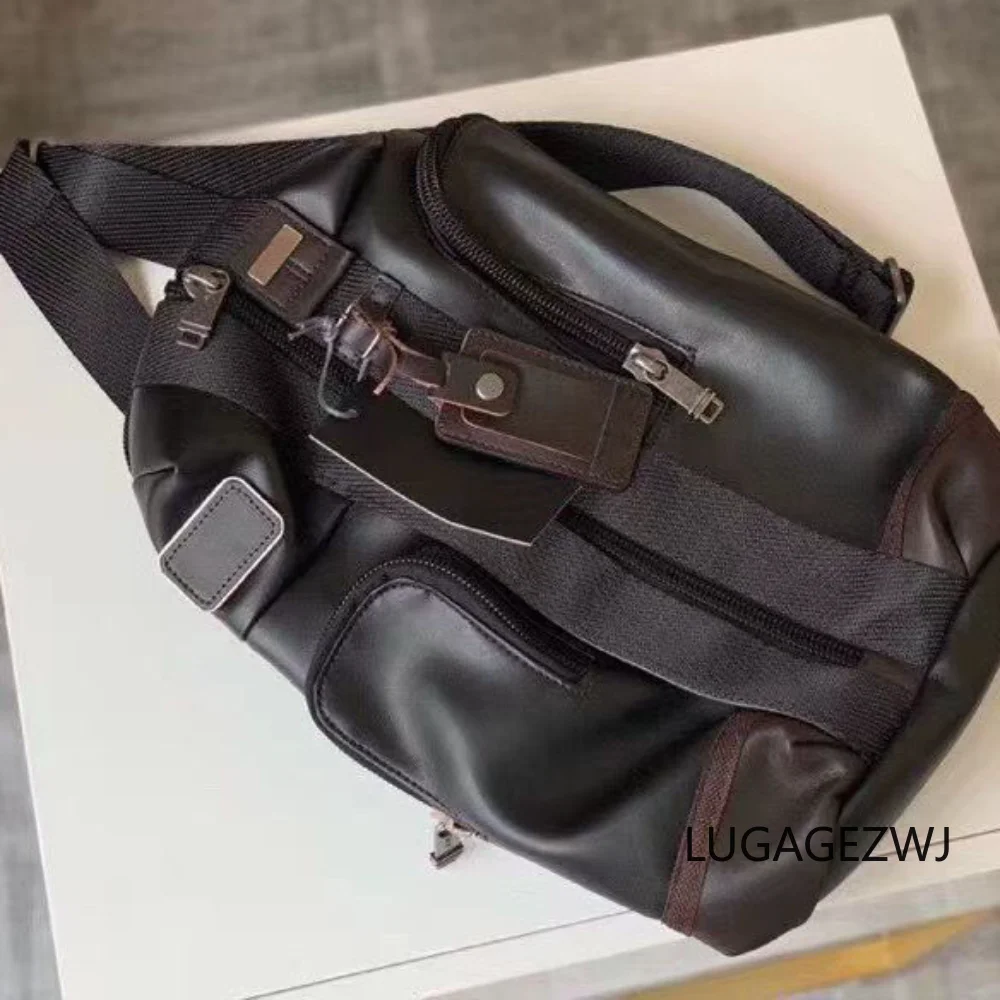 

High Quality Leather Crossbody Bag Business Casual Male Shoulder Bag Daily Messenger Bags For Men