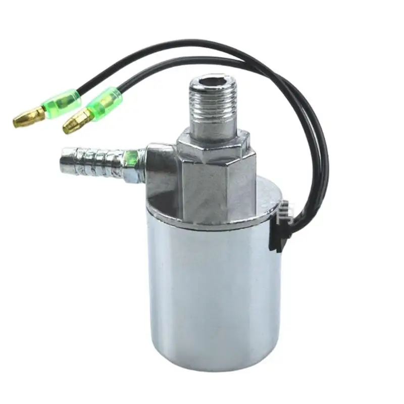 

12 Volt Air Horn Solenoid Valves Electric Solenoid Valves Chrome Plated Air Valves Solenoid For Air Horn Chrome Plated Metal