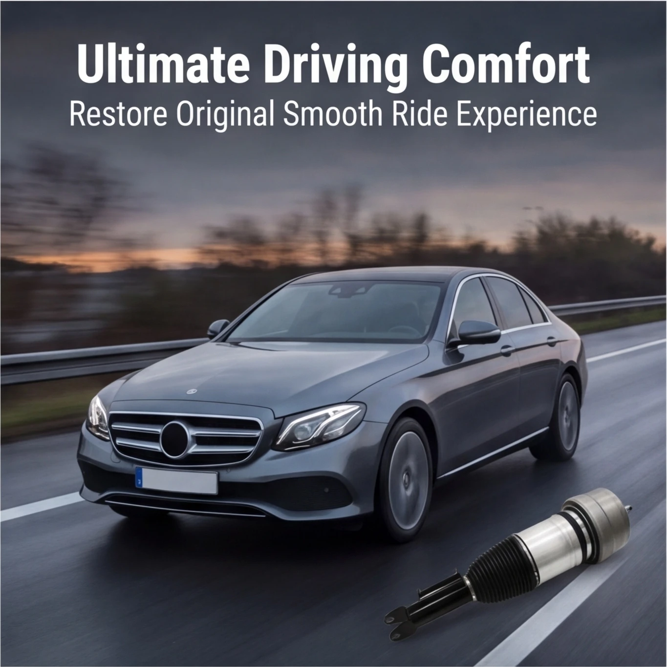 Фото 2 шт. передних пневматических амортизаторов ADS для Mercedes-Benz E-класса W213 C238 2133201901 2133202138 2016- №3