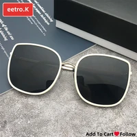 sunglasses women white sunglass photochromic cat eye sun glasses girl square eyewear casual gradient shade free shipping
