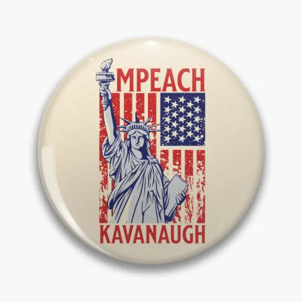 

Мягкая булавка для пуговицы импечи Brett Kavanaugh, Подарочная бижутерия, Модная креативная булавка для лацкана, милый Декор, брошь для одежды, Заб...