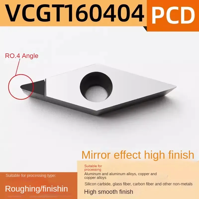 

PCD алмазное лезвие для резки драгоценных камней APKT1135 1604