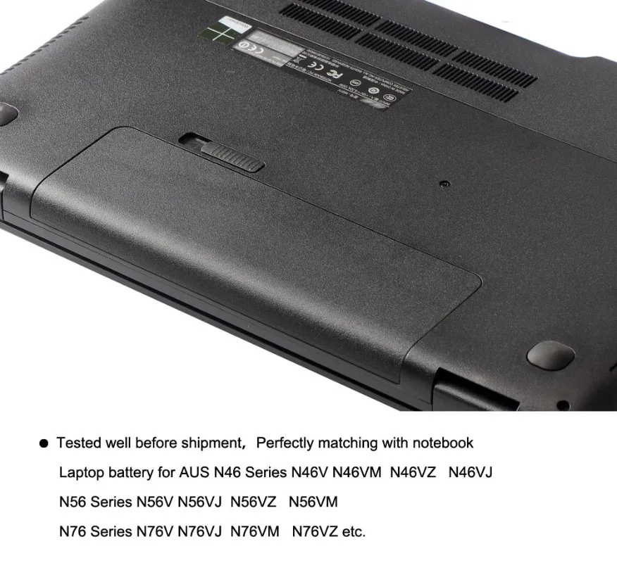 A32-N56 Аккумулятор для ноутбука ASUS N46 N46V N46VJ N46VM N46VZ N56 N56V N56VJ N56VM N76 N76VZ A31-N56 A33-N56