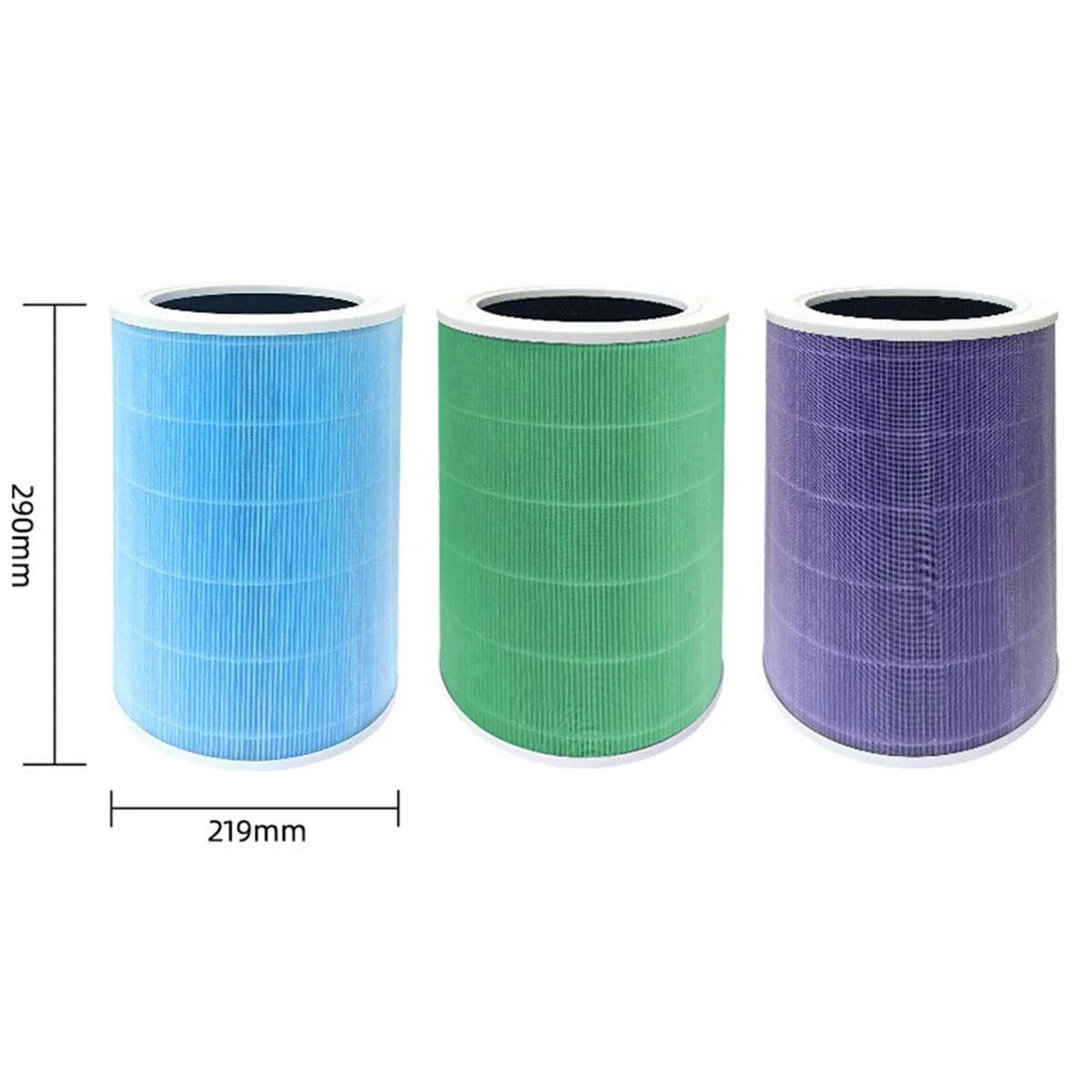 Для Xiaomi фильтр очистителя воздуха 1/2/2S/2C/2S Pro/2H/3/3C/3H PRO с RFID очистителем эффективное