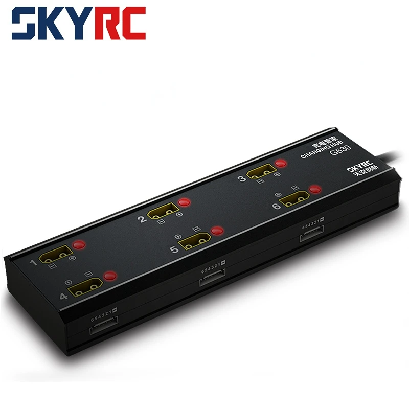 

Зарядное устройство SKYRC G630, умная система управления зарядкой для UAV/сельскохозяйственных батарей дронов, сопряженная с PC1080C