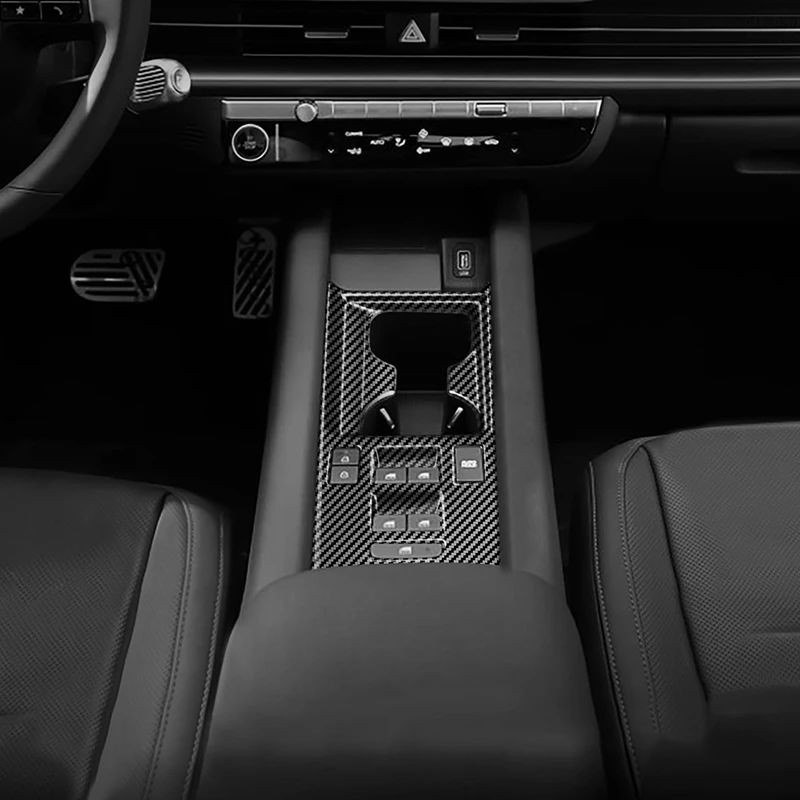 Запасные части автомобильная центральная консоль из углеродного волокна