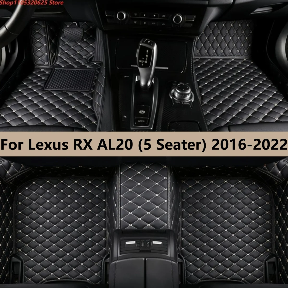 Фото Автомобильные коврики для Lexus RX AL20 RX350 RX450h RX200T RX350L 2022 2021 2020 2019 2018 2017 2016 (5-местный) аксессуары для авто №1
