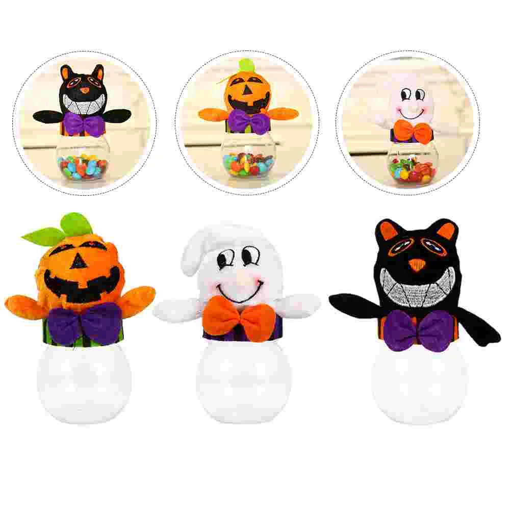 

Candy Jar Jarsparty Container Favors Holder Storageclear Gift Cans Containers Goodie Empty Bags Cat Black Pumpkintransparent
