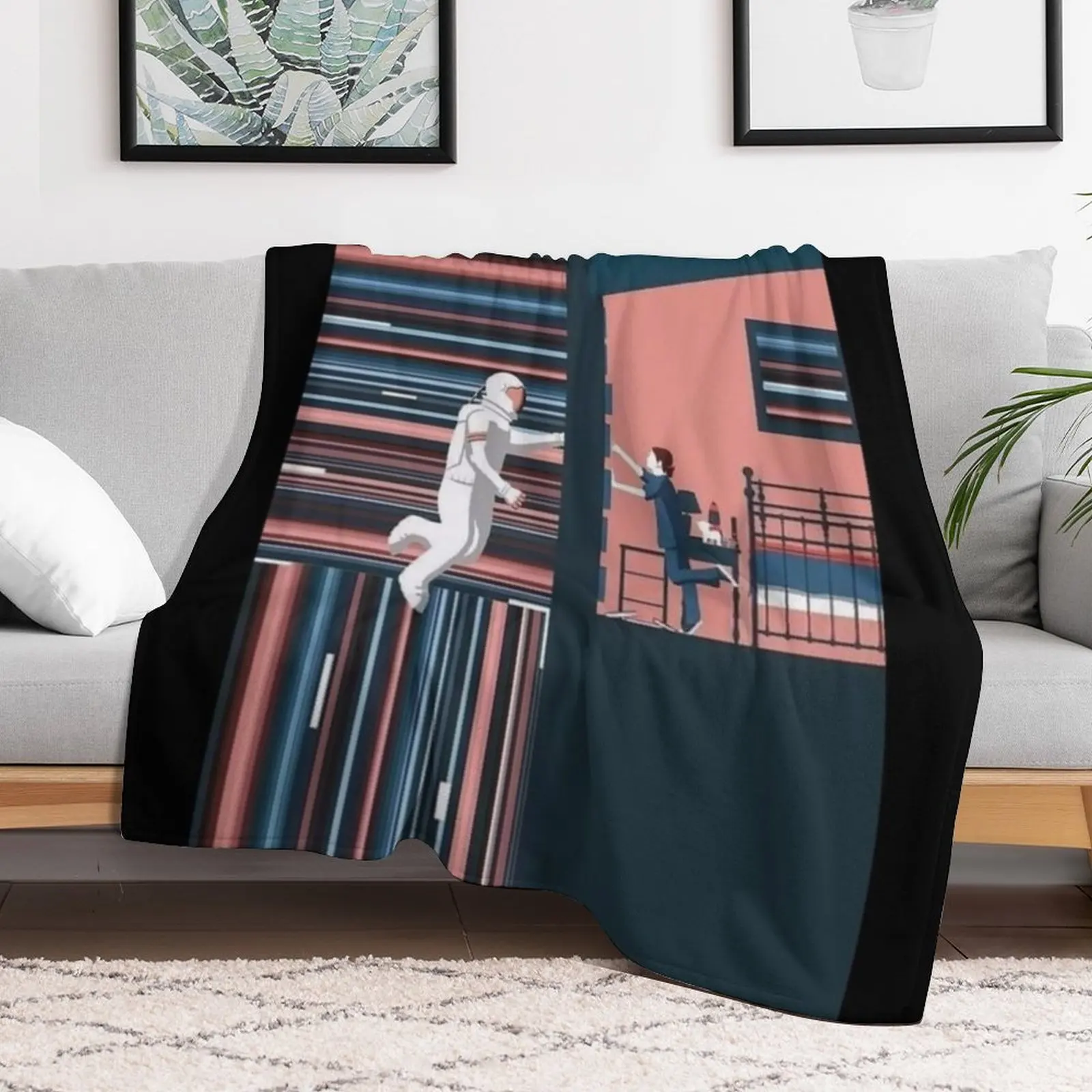 Классическое одеяло Interstellar Tesseract роскошное дизайнерское для дивана одеяла