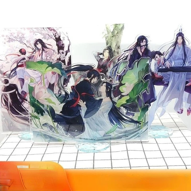 Lan Wangji брелок для ключей мужчин и женщин Wei Wuxian цепочка Mo Dao Zu Shi тарелка декор стола