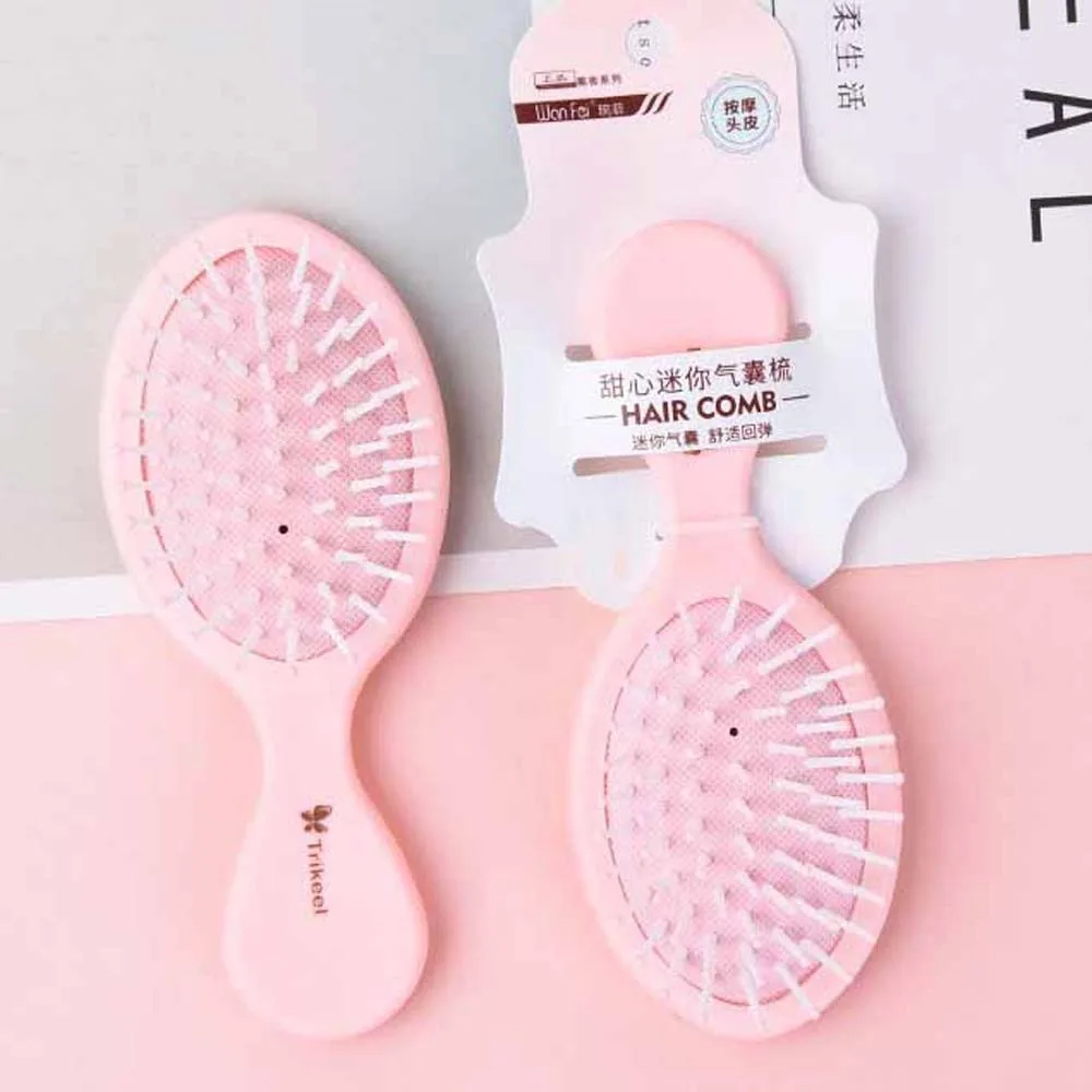 

Scalp Massage Mini Airbag Comb Portable Hair Styling Tool Hairdressing Air Cushion Comb Anti-static Candy Color Lady/Girls