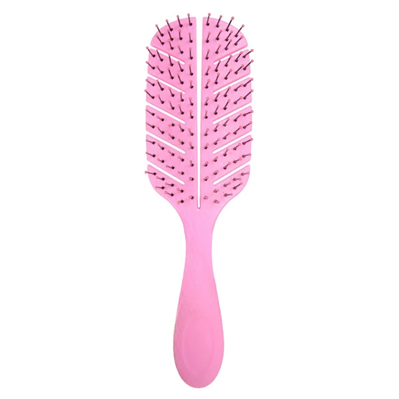 

1Pc Hollow Professional Hair Brush Women Straight Curly Hair Massage Comb Brush For Hair Hairdresser Hairdressing Tools