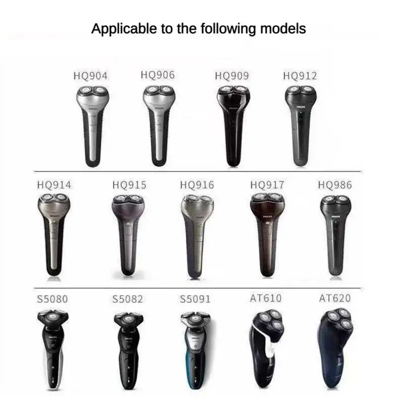 1~10PCS EU Plug Charger Power Cord Adapter for OneBlade QP2520 QP2521 QP2522 QP2523 QP2620 QT3900 QT4000 QT4002