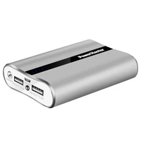 12000mah portable charger with dual usb ports 3 1a output power bank ultra compact external battery pack