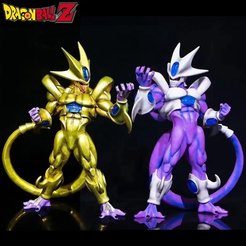 

Dragon Ball Z Anime Figure Super Saiyan Golden Gk Cooler Coora Pvc Model Action Toy Doll Christmas Gifts 32cm