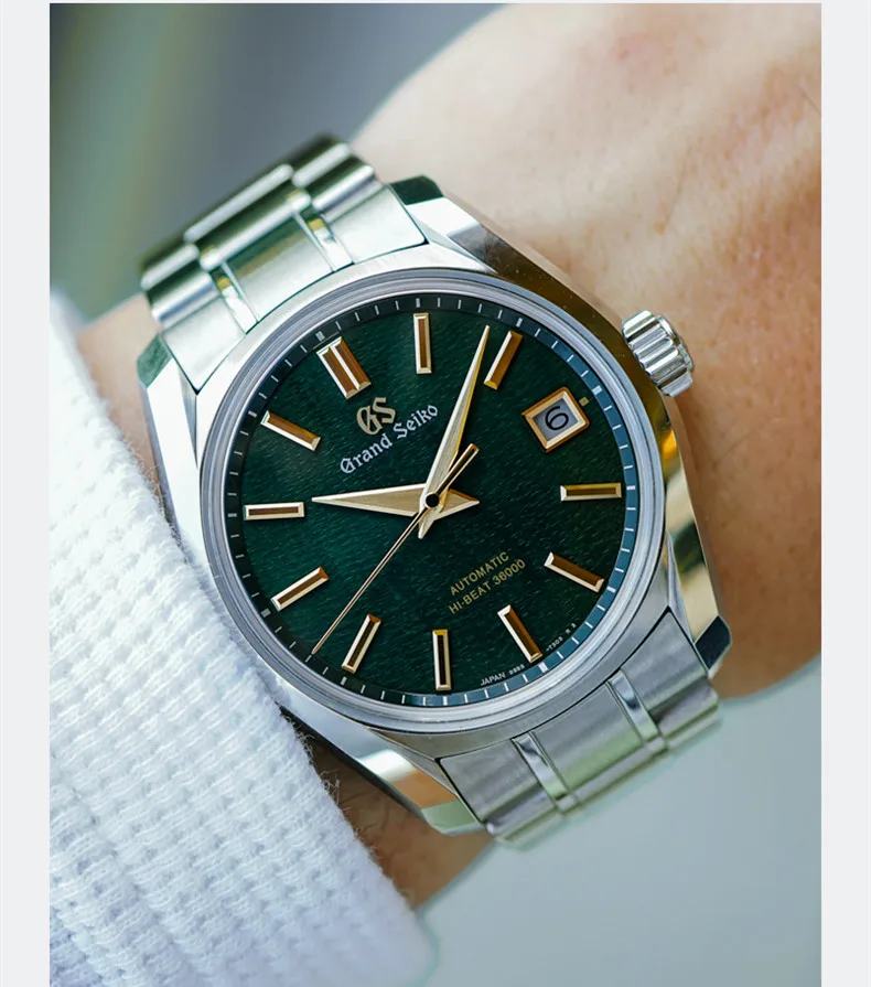Новинка часы Grand Seiko с короной и голубым львом независимые высококачественные