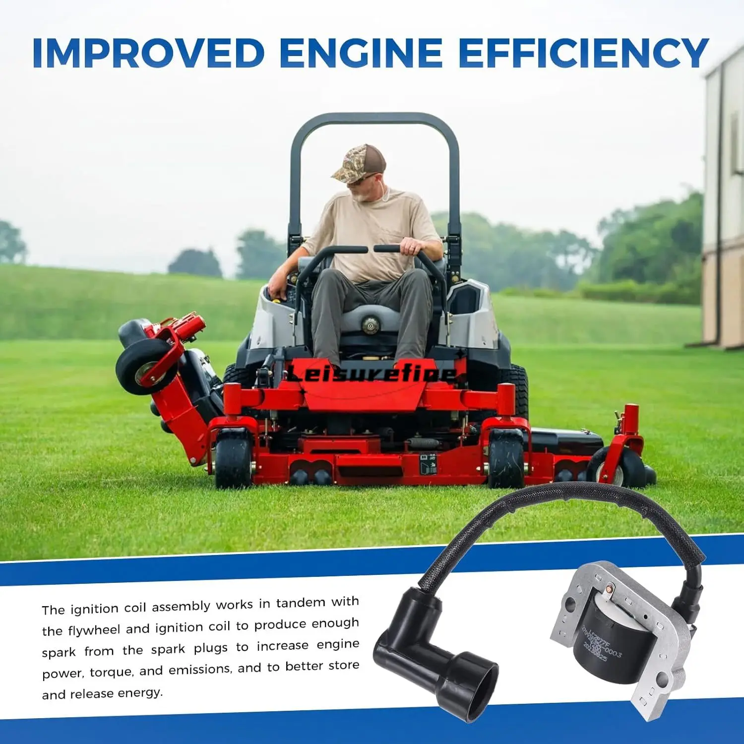 Модуль катушки зажигания подходит для Toro TITAN HD 1500 2000 TimeCutter ZS SW SS MX SWX верховой
