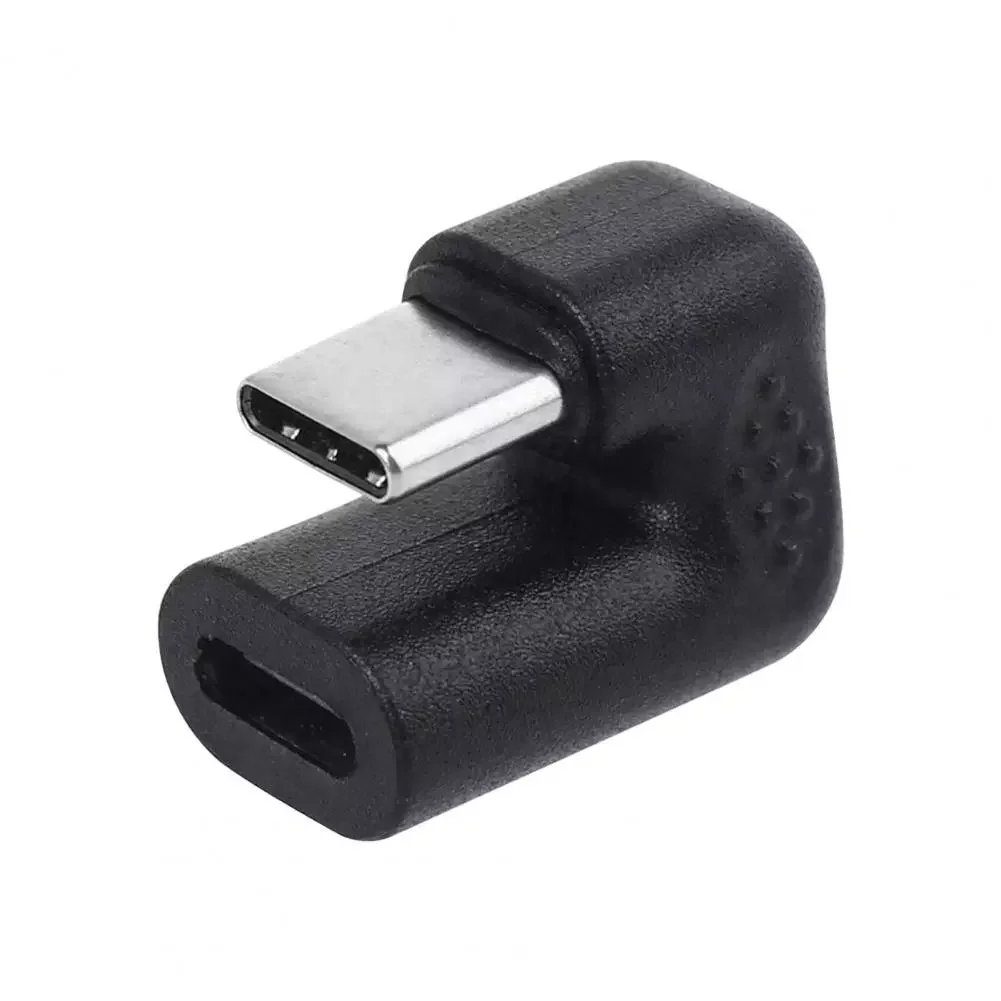 

180-Degree Right Angle USB To Type C Adapter USB USB-C Male To Micro USB Type-c Female Converter For Laptop Smart Phone
