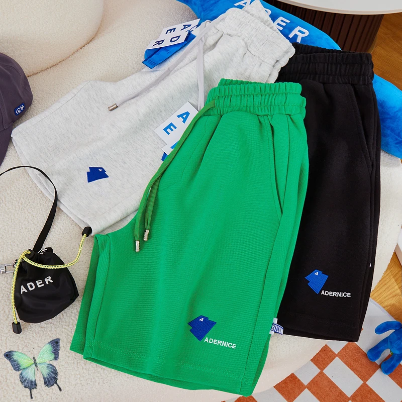 

2022 Fashion Summer Green Men Women Ader Error Nice Shorts