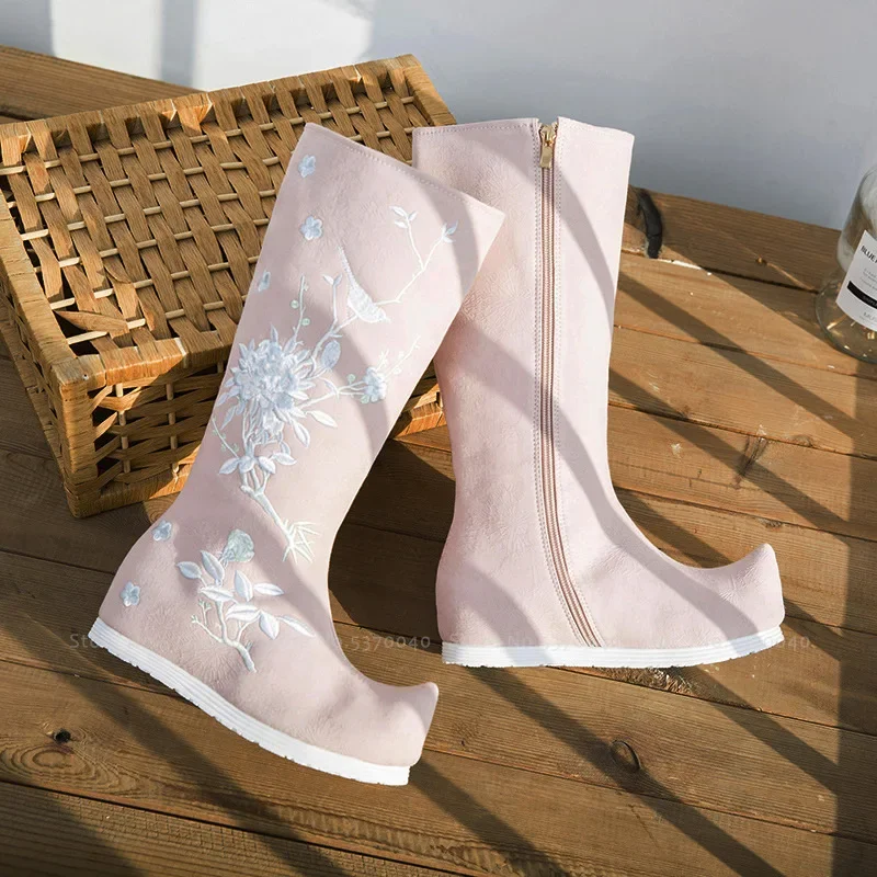 Китайские традиционные женские туфли Hanfu для танцев и выступлений обувь