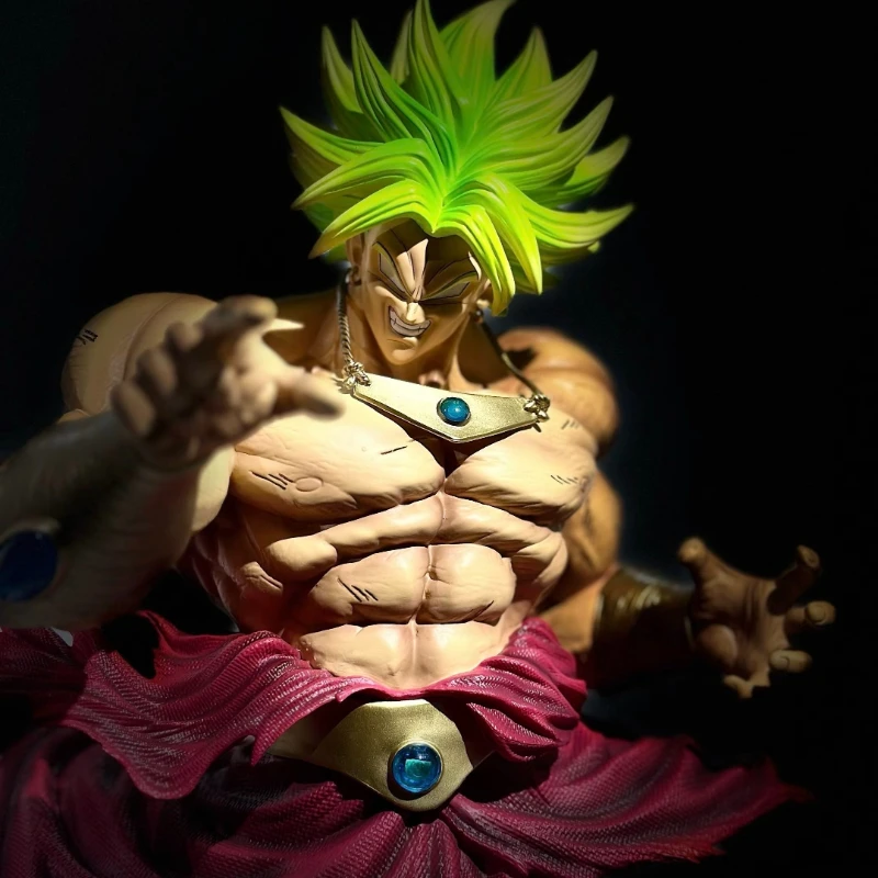 Фото Коллекционная фигурка Jt&CK Dragon Ball Z: Броли (SSJ3, SSJ2) Супер Сайян, ПВХ, 50 см/19,69 дюйма, игрушка-подарок №1