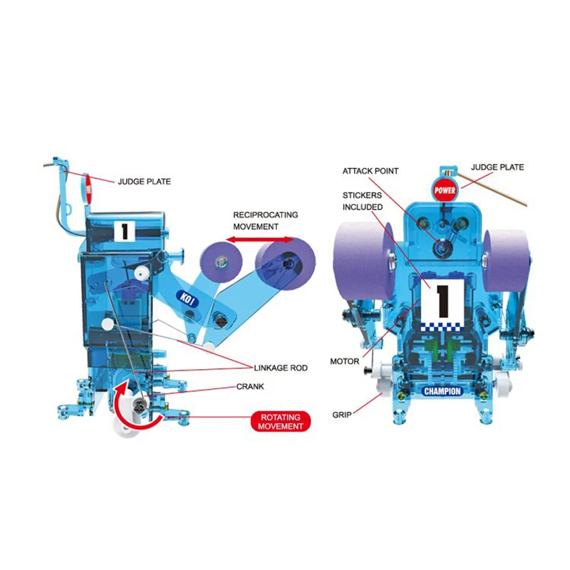 Робот-боксерский Электрический с пультом ДУ |