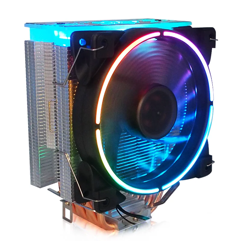 Кулер для ЦП FAN X6 6 тепловых трубок из чистой меди 5 В ARGB синхронный с тональным