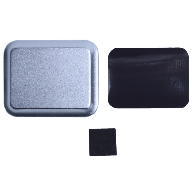 

3X Useful Aluminum Alloy Screw Tray With Magnetic Pad For RC Model Phone Car Repair Tool Silver
