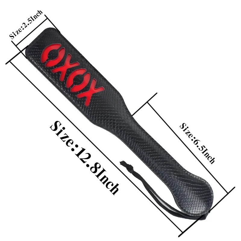 Spanking XOXO Paddle для взрослых секс-удовольствие кнут из искусственной кожи и