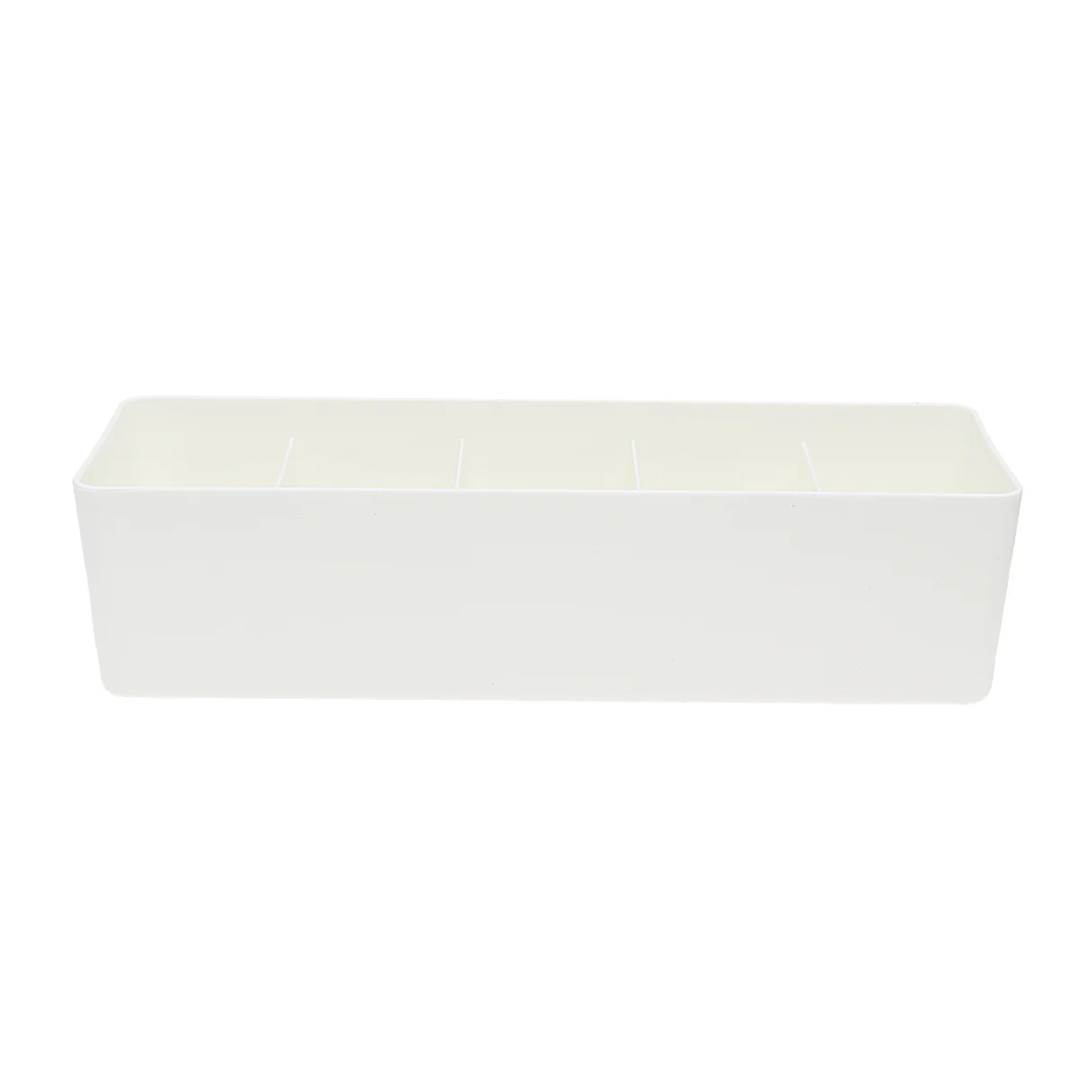 

5 Grids Sock Case White Storage Drawers White Storage Container Storage Boxes Clothes Detachable Closet Divider