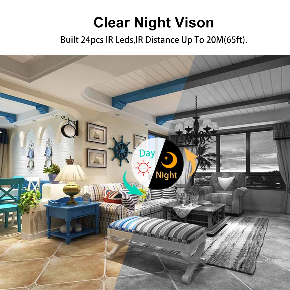 Водонепроницаемая камера HD AHD для видеонаблюдения с инфракрасной ночной видимостью CCTV 720P 1080P 5MP TV для уличного и внутреннего использования и т.д.