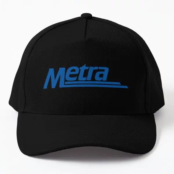 

Dazzling Metra Design Baseball Cap Hat Black Czapka Snapback Summer Bonnet Mens Casquette Boys Sport Casual Sun Printed