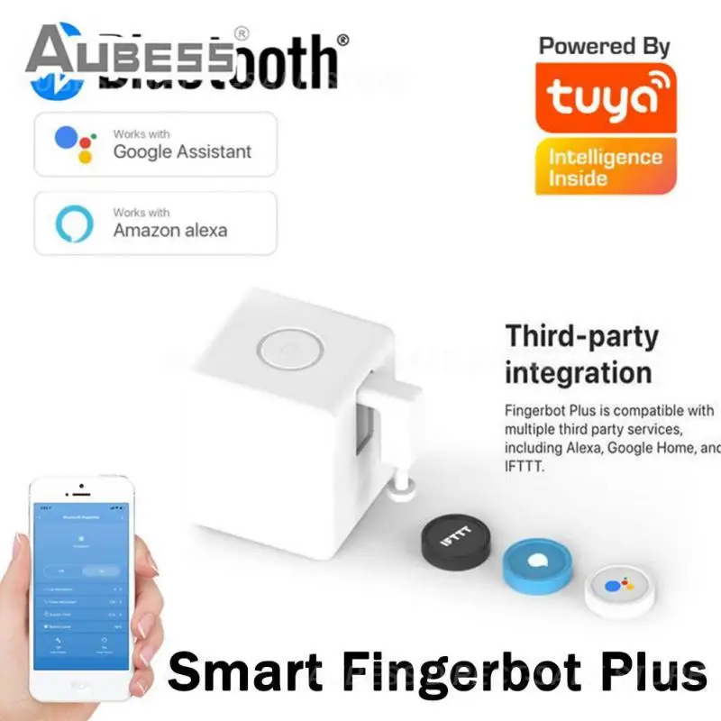 

Bluetooth Bluetooth Smart Fingerbot Smart Mechanical Arms Compatible With Alexa Google Home And Siri Fingerbot Plus Switch Tuya
