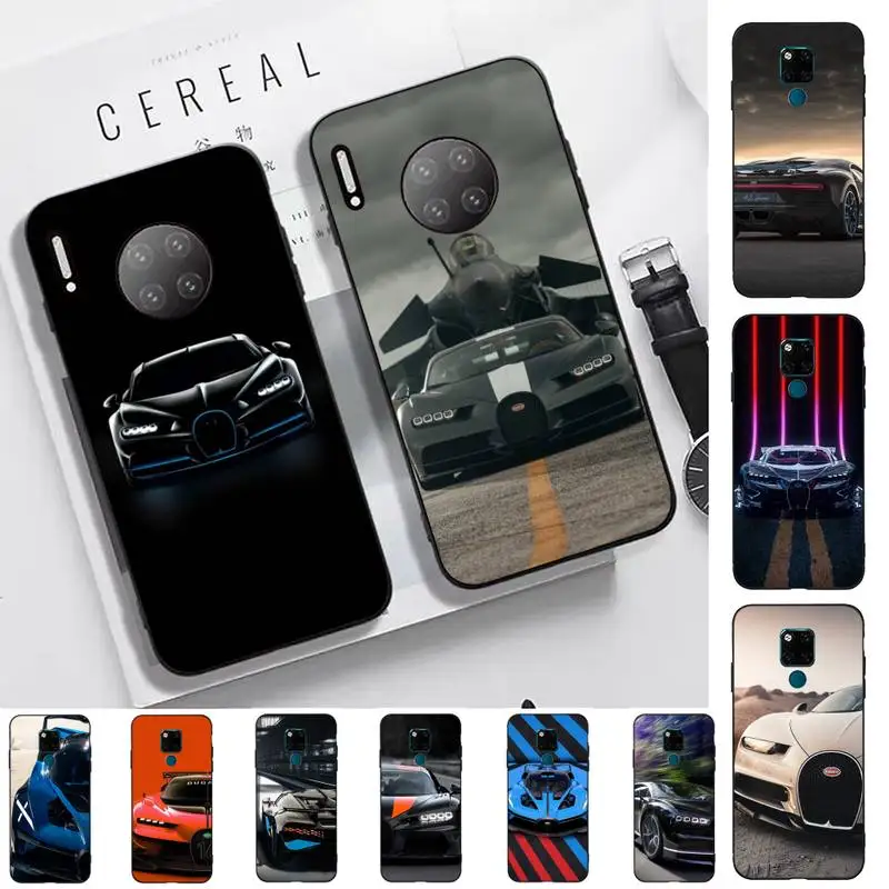 

FHNBLJ Bugatti Phone Case for Huawei Mate 20 10 9 40 30 lite pro X Nova 2 3i 7se